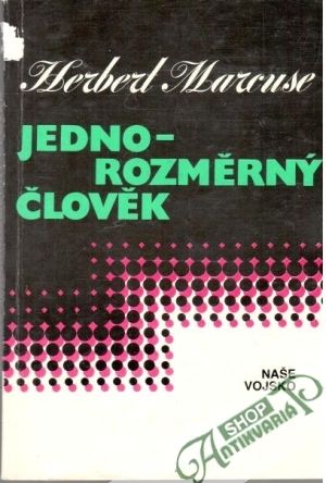 Obal knihy Jednorozměrný člověk