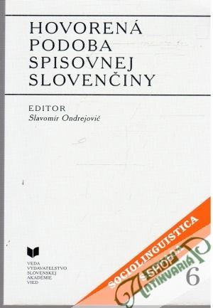 Obal knihy Hovorená podoba spisovnej slovenčiny
