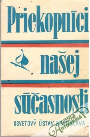 Obal knihy Priekopníci našej súčasnosti