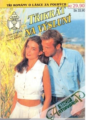 Obal knihy Třikrát na výsluní 4/1995