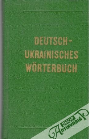 Obal knihy Deutsch - ukrainisches wörterbuch
