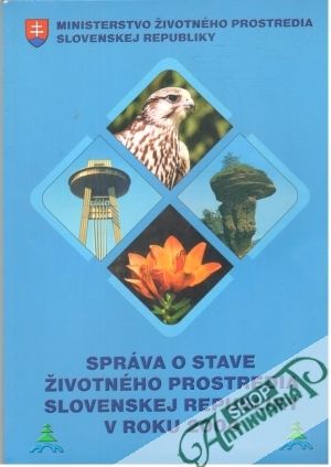 Obal knihy Správa o stave životného prostredia Slovenskej republiky v roku 2004