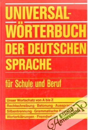 Obal knihy Universalwörterbuch der Deutschen Sprache