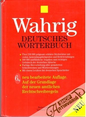 Obal knihy Deutsches Wörtebuch