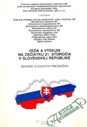 Obal knihy Veda na začiatku 21. storočia v Slovenskej republike