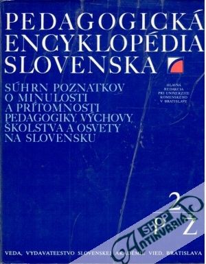 Obal knihy Pedagogická encyklopédia Slovenska 2.