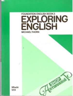 Obal knihy Exploring English - Foundation English Book 3