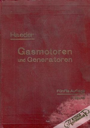 Obal knihy Gasmotoren und Generatoren