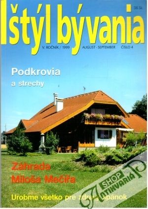 Obal knihy Štýl bývania 4/1999