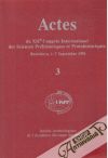 Pavúk Juraj - Actes du XIIe Congres International des Sciences Préhistoriques et Protohistoriques 3.