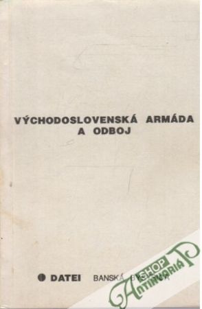 Obal knihy Východoslovenská armáda a odboj