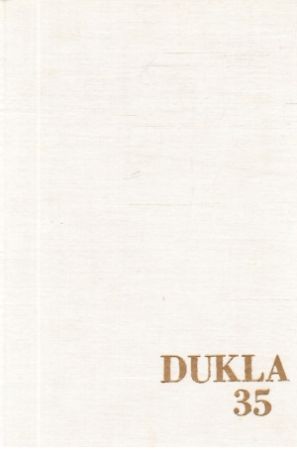 Obal knihy Dukla 35