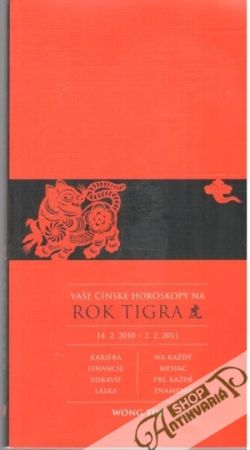 Obal knihy Vaše čínske horoskopy na Rok tigra 