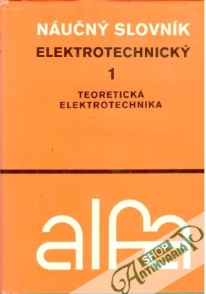 Obal knihy Náučný slovník elektrotechnický 1.