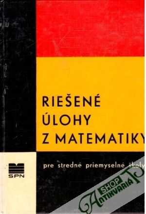 Obal knihy Riešené príklady z matematiky