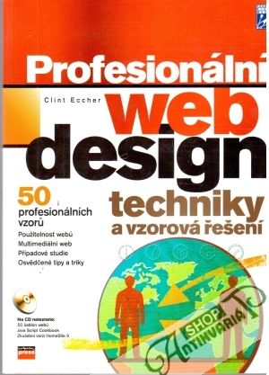 Obal knihy Profesionální webdesign - techniky a vzorová řešení