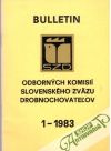 Kolektív autorov - BULLETIN odborných komisií Slovenského zväzu drobnochovateľov