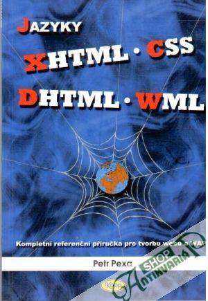 Obal knihy Jazyky XHTML, CSS, DHTML, WML
