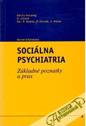 Obal knihy Sociálna psychiatria