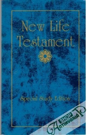 Obal knihy New Life Study Testament