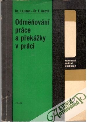 Obal knihy Odměňování práce a překážky v práci