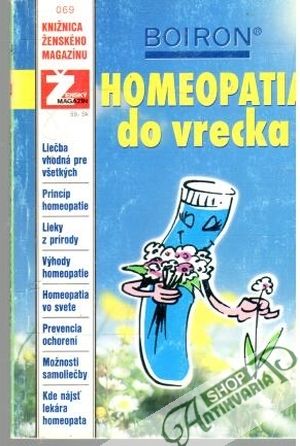 Obal knihy Homeopatia do vrecka