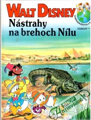 Obal knihy Nástrahy na brehoch Nílu