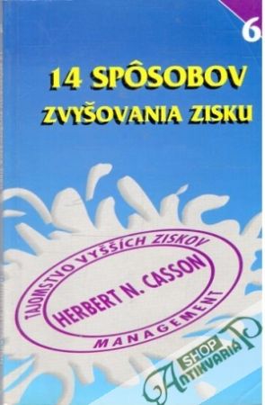 Obal knihy 14 spôsobov zvyšovania zisku