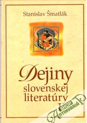 Obal knihy Dejiny slovenskej literatúy 1.