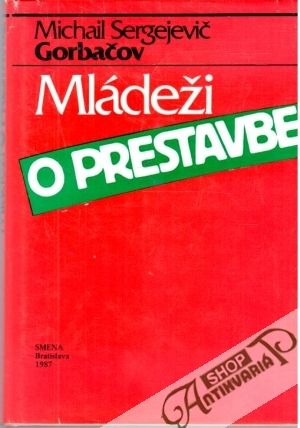 Obal knihy Mládeži o prestavbe