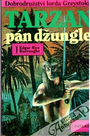 Obal knihy Tarzan, pán džungle