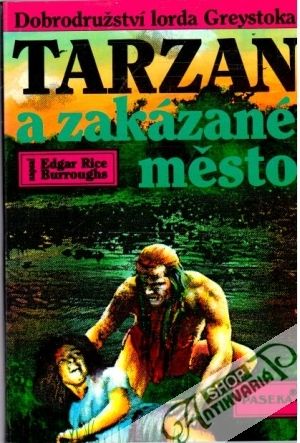 Obal knihy Tarzan a zakázané město