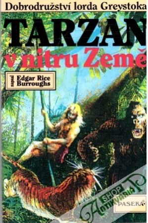 Obal knihy Tarzan v nitru Země