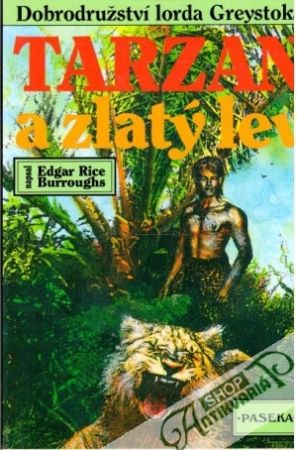 Obal knihy Tarzan a zlatý lev