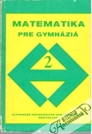 Obal knihy Matematika pre gymnáziá 2.
