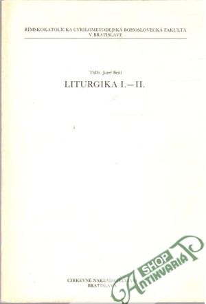 Obal knihy Liturgika I-II.