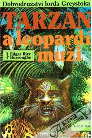 Obal knihy Tarzan a leopardí muži