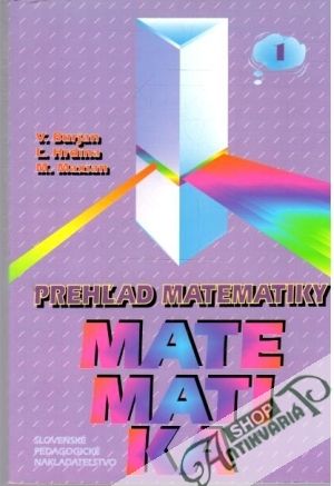 Obal knihy Prehľad matematiky 1.