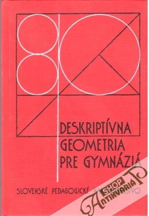 Obal knihy Deskriptívna geometria pre gymnáziá