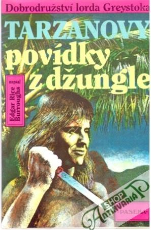 Obal knihy Tarzanovy povídky z džungle