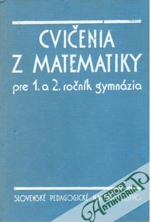 Obal knihy Cvičenia z matematiky pre 1. a 2. ročník gymnázia