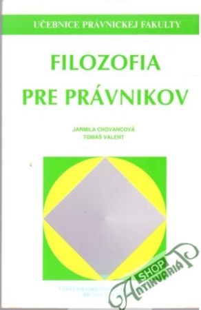 Obal knihy Filozofia pre právnikov