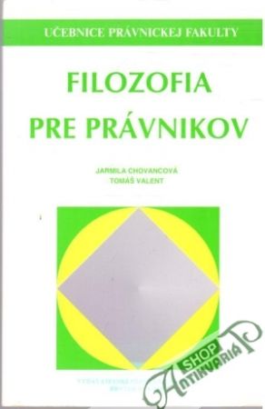 Obal knihy Filozofia pre právnikov