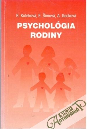 Obal knihy Psychológia rodiny