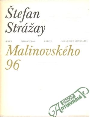Obal knihy Malinovského 96