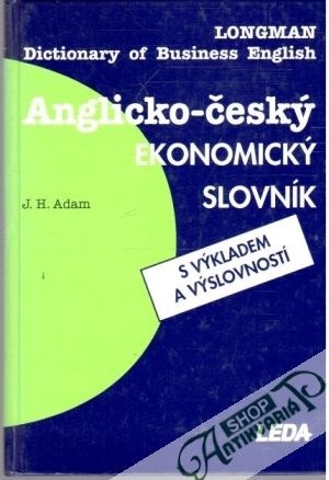 Obal knihy Anglicko - český ekonomický slovník s výkladem a výslovností