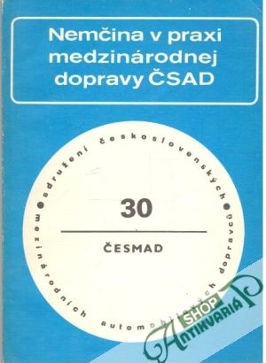Obal knihy Nemčina v praxi medzinárodnej dopravy ČSAD 1.