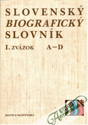 Obal knihy Slovenský biografický slovník I.