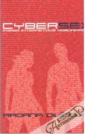 Obal knihy Cybersex - forma internetové komunikace