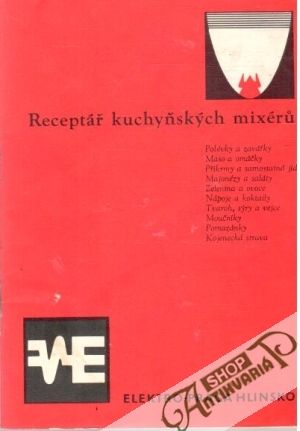 Obal knihy Receptář kuchyňských mixérů